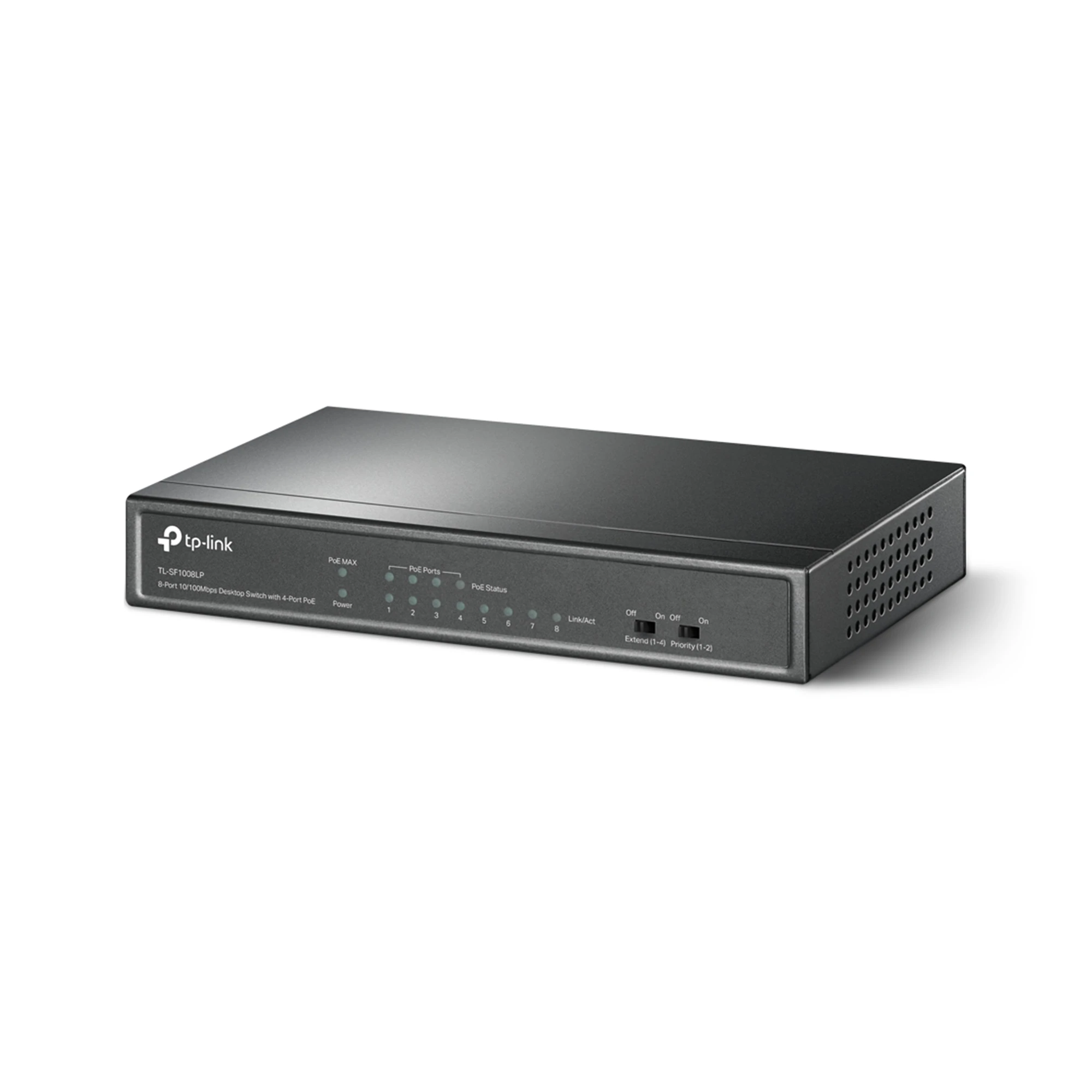 Šakotuvas TP-LINK | Jungiklis | TL-SF1008LP | Nevaldomas | Darbalaukis | 10/100 Mbps (RJ-45) jungtys kiekis 8 | Maitinimas per Ethernet (PoE) jungtys kiekis 4 | Maitinimo tipas Išorinis