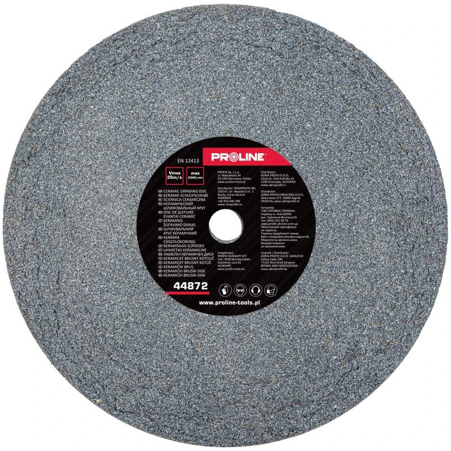 Ściernica Keraminis šlifavimo diskas 200x20x16 mm, 95a el-korundas, gr 60, prolinas
