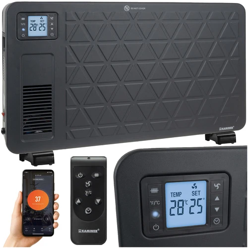 KAMINER ZIFLO 2300W konvektorinis šildytuvas su WiFi valdymu