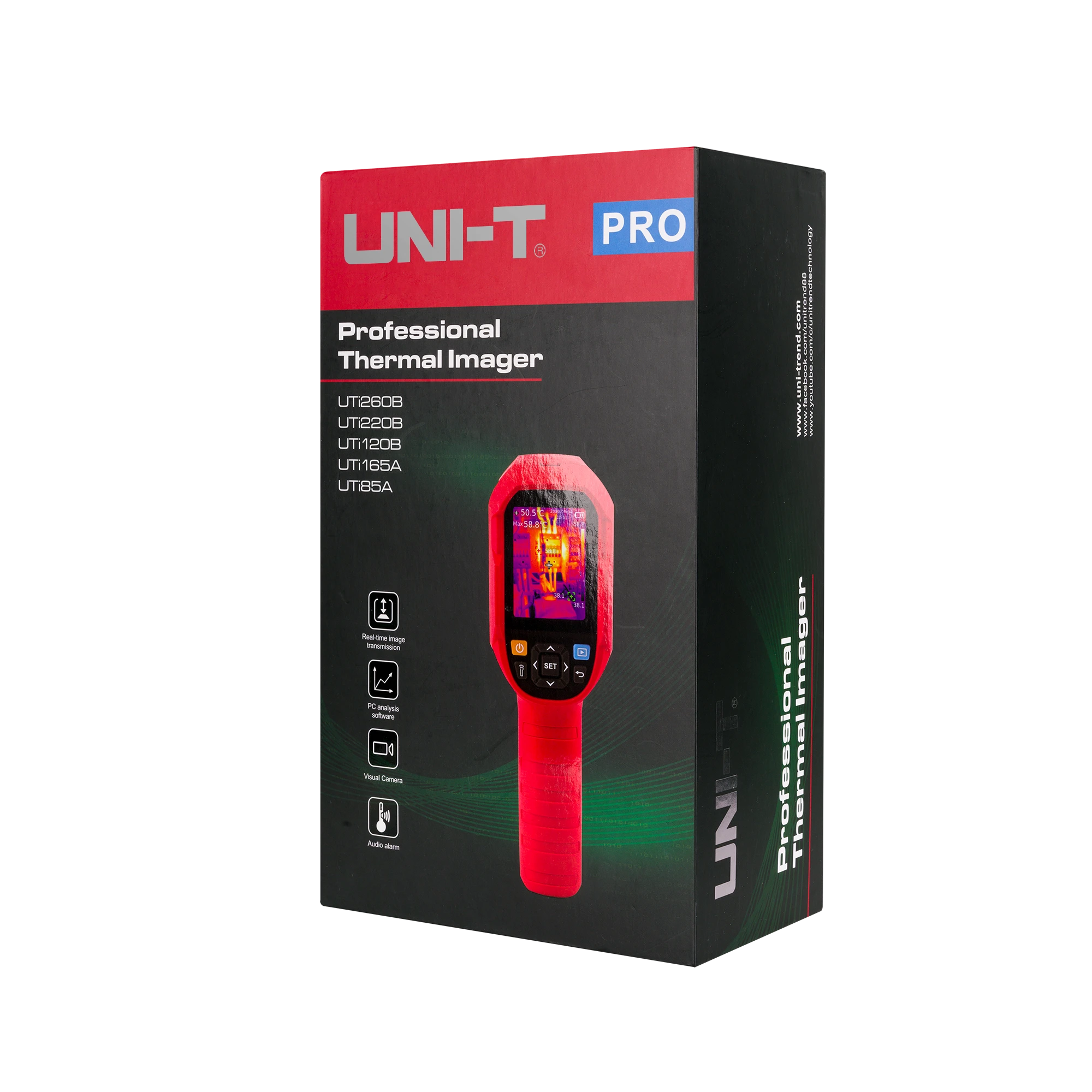 Uni-T UTi260B infraraudonųjų spindulių termovizorius