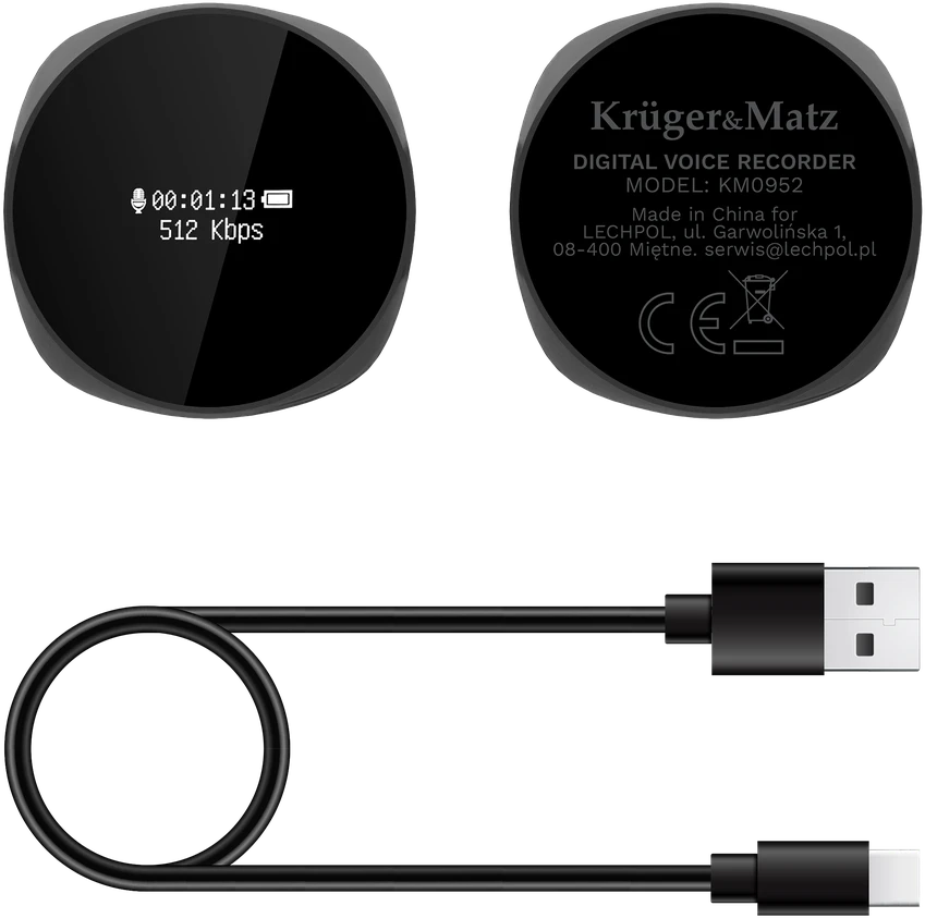 Skaitmeninis diktofonas Kruger & Matz KM0952 8GB