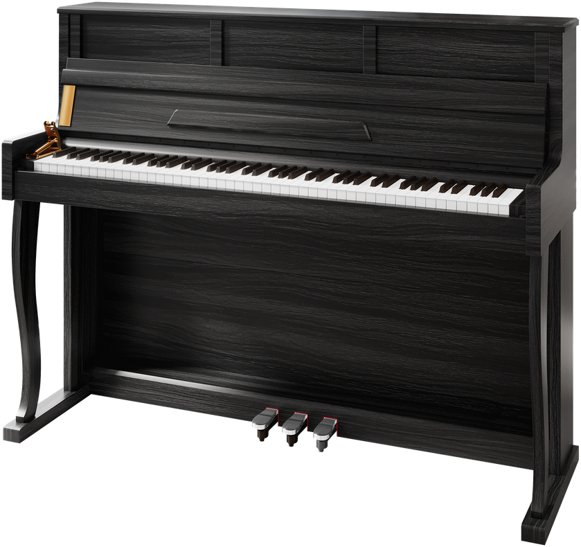 Kruger & Matz KMDP-755 skaitmeninis pianinas, matinė juoda