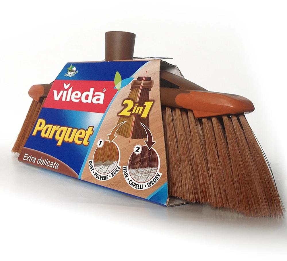 Šluota parketui 2v1 Vileda Parquet