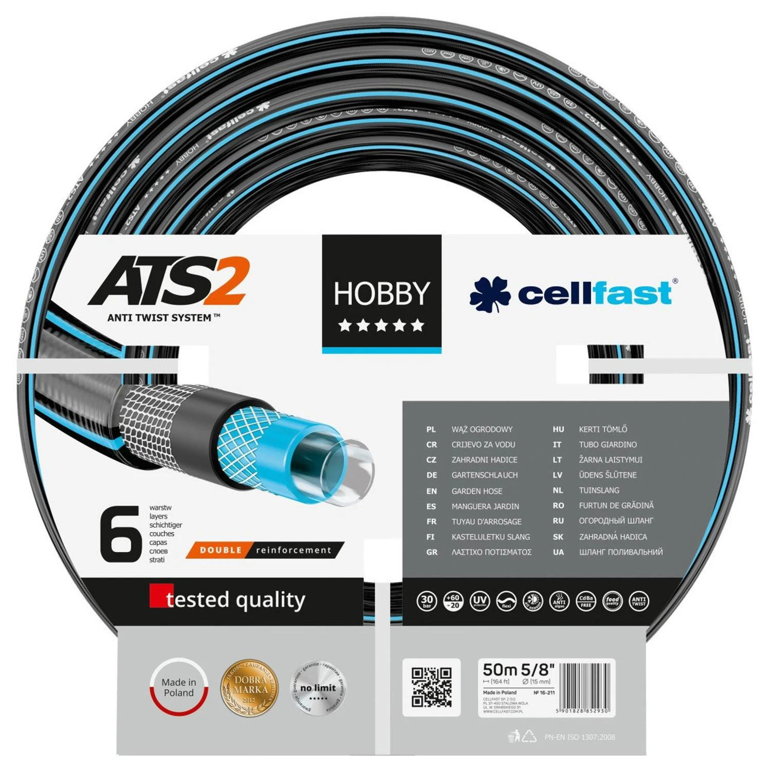 Cellfast HOBIS HOBIS ATS 5/8" 50m