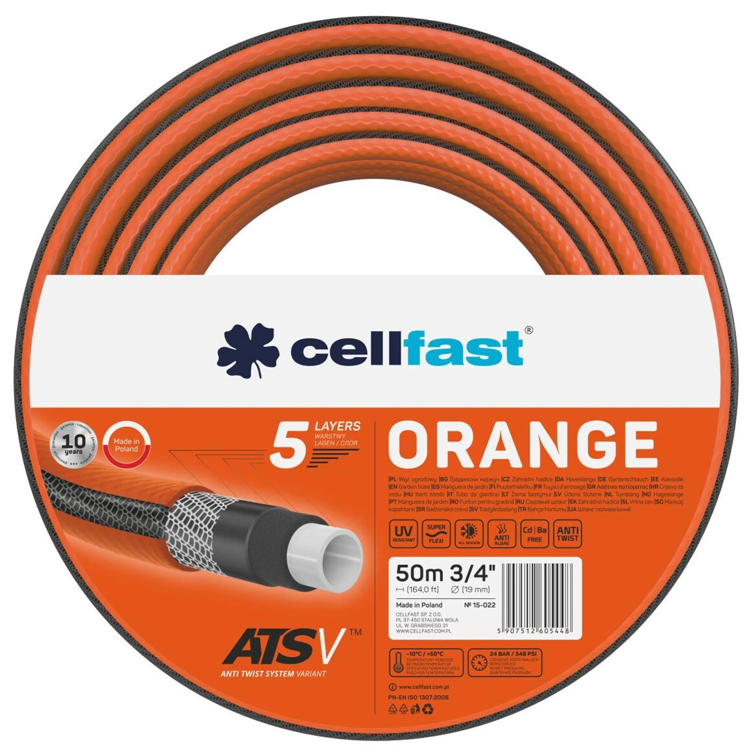 Cellfast C. ŽARNA 3/4 "50 m