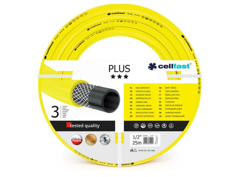 CELLFAST SODO ŽARNA PLIUS DYDIS: 1/2 "ILGIS: 25m