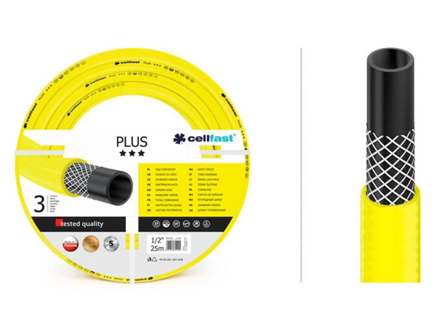 CELLFAST SODO ŽARNA PLIUS DYDIS: 1/2 "ILGIS: 25m