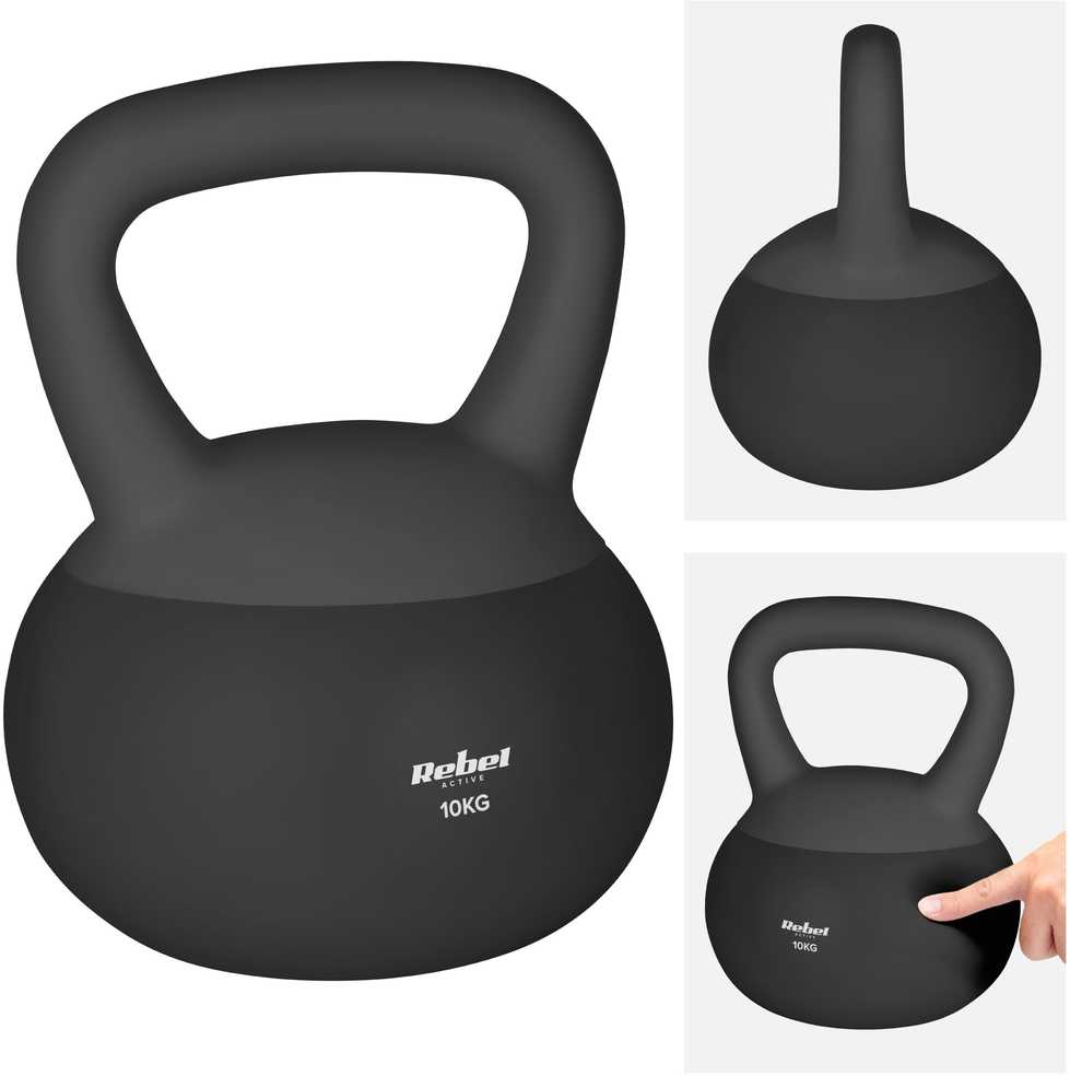 Soft Minkštas vinilo svarmuo 10 kg REBEL ACTIVE