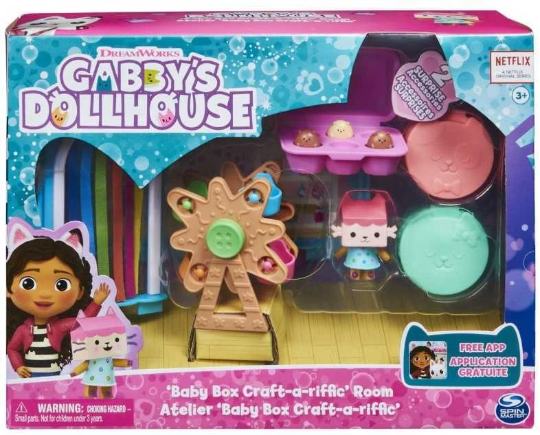 GABBY´S DOLLHOUSE Rinkinys „Prabangus kambarys“