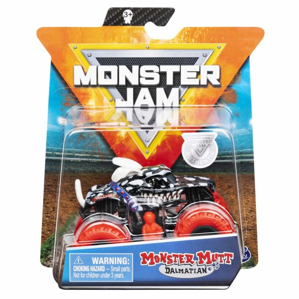 MONSTER JAM visureigis 1:64, 1 vnt.