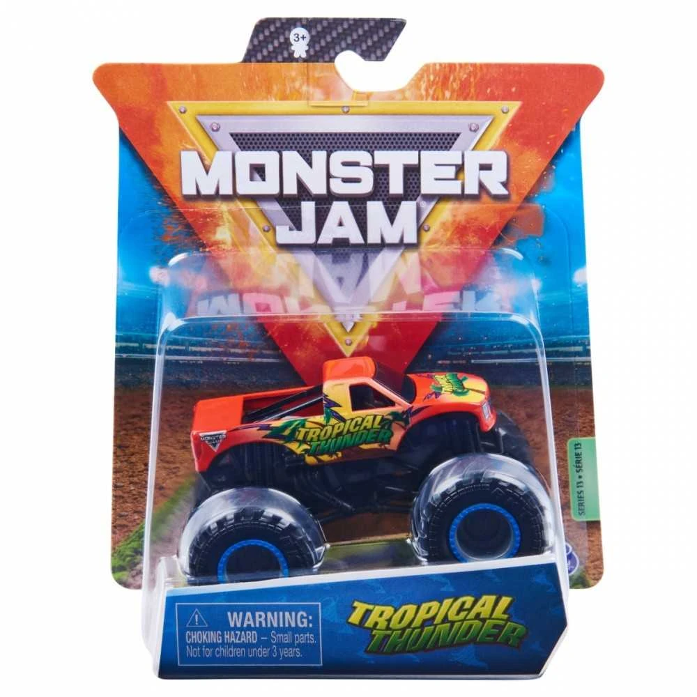 MONSTER JAM visureigis 1:64, 1 vnt.