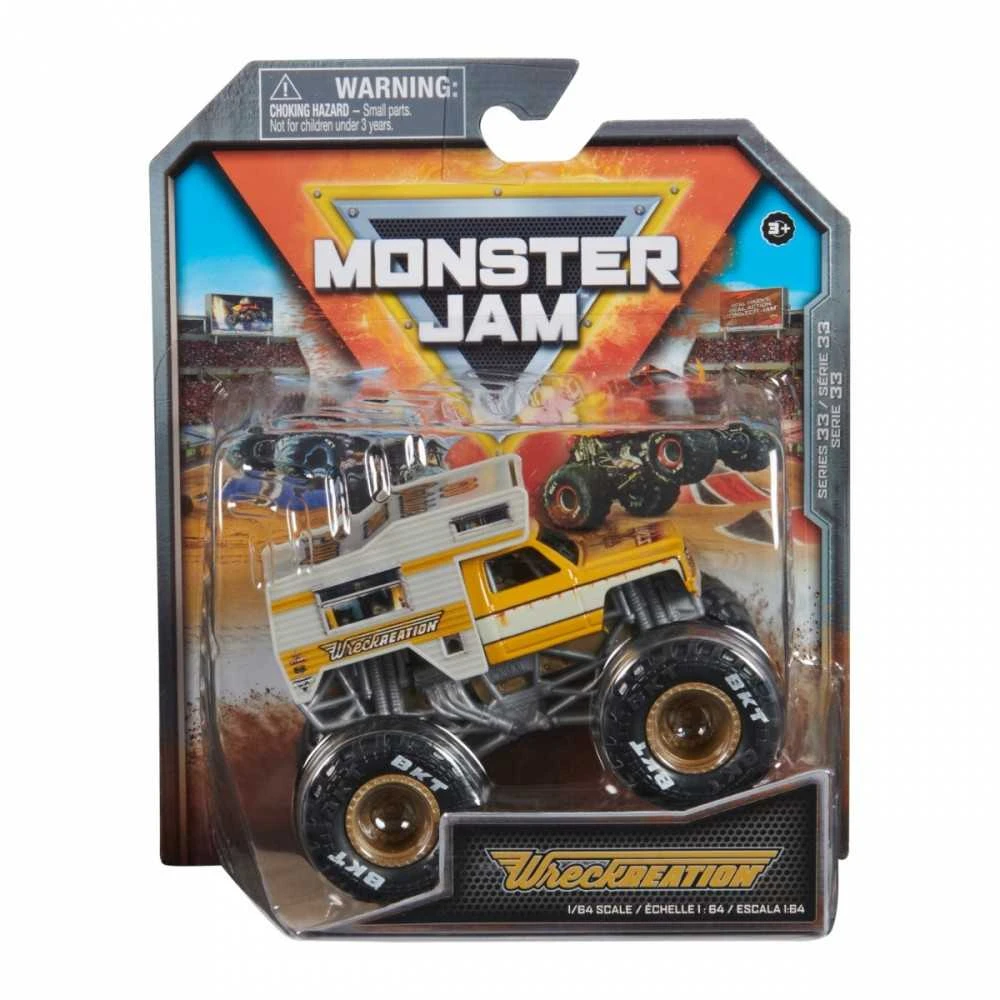 MONSTER JAM visureigis 1:64, 1 vnt.