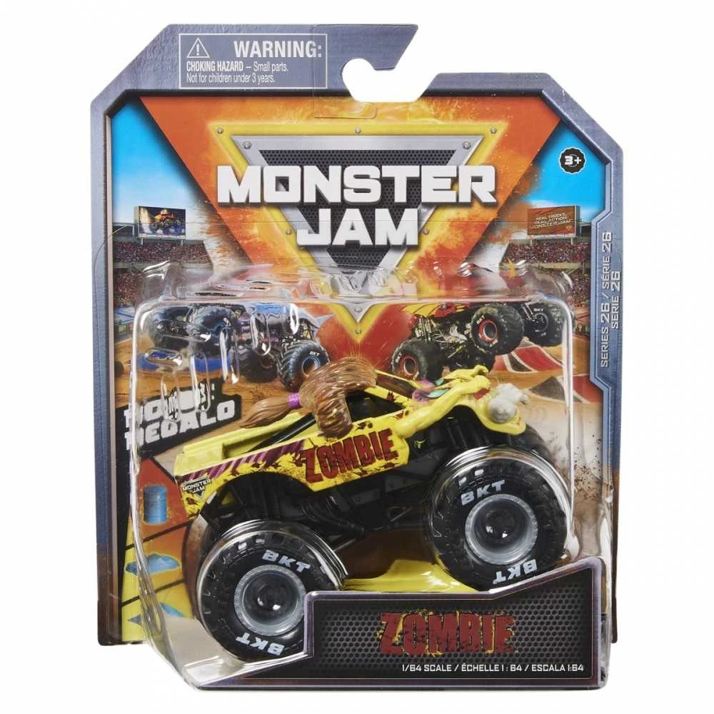 MONSTER JAM visureigis 1:64, 1 vnt.