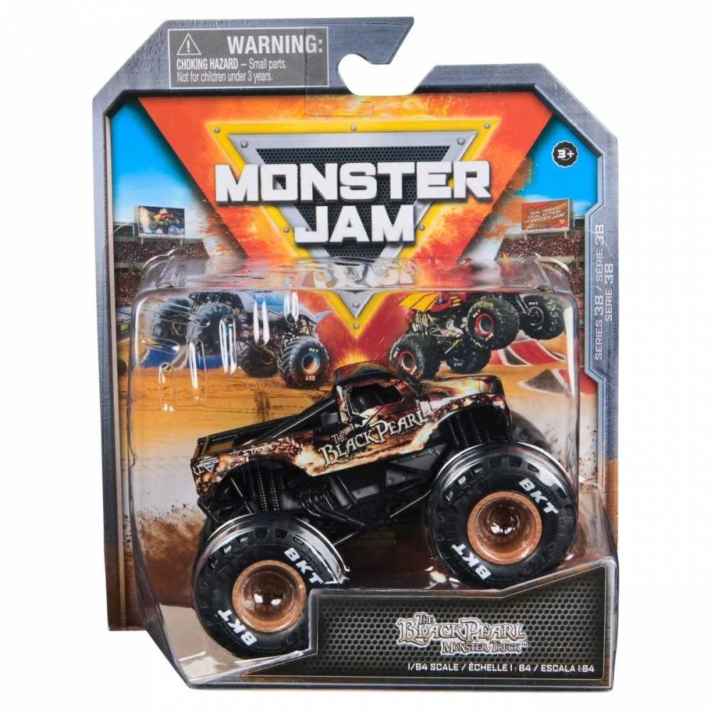 MONSTER JAM visureigis 1:64, 1 vnt.