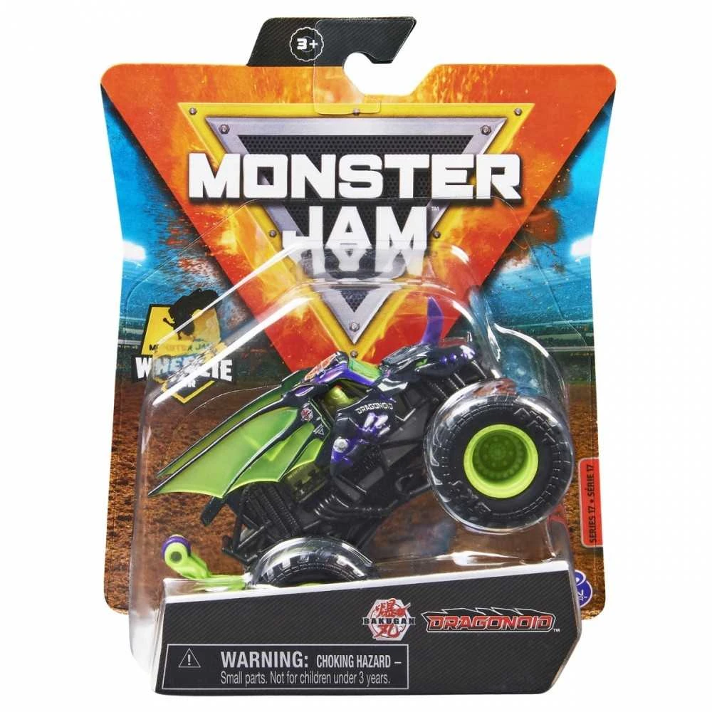 MONSTER JAM visureigis 1:64, 1 vnt.