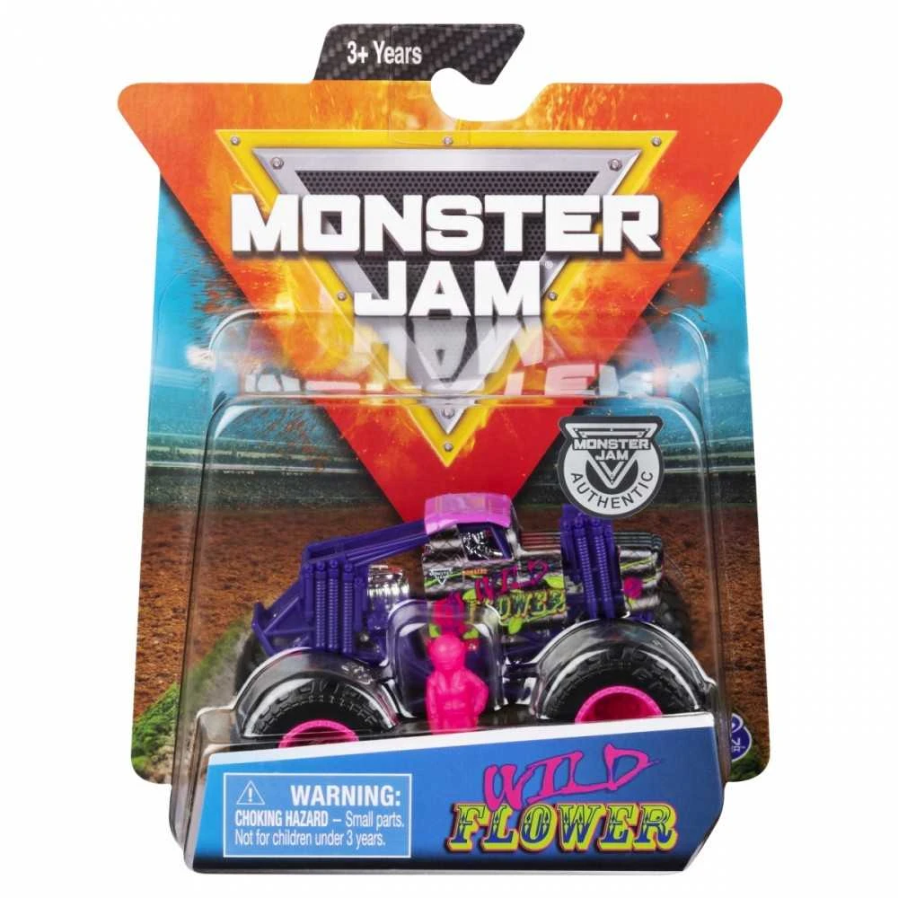 MONSTER JAM visureigis 1:64, 1 vnt.