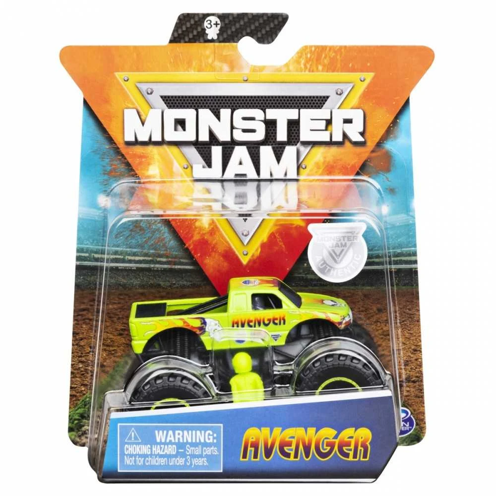 MONSTER JAM visureigis 1:64, 1 vnt.