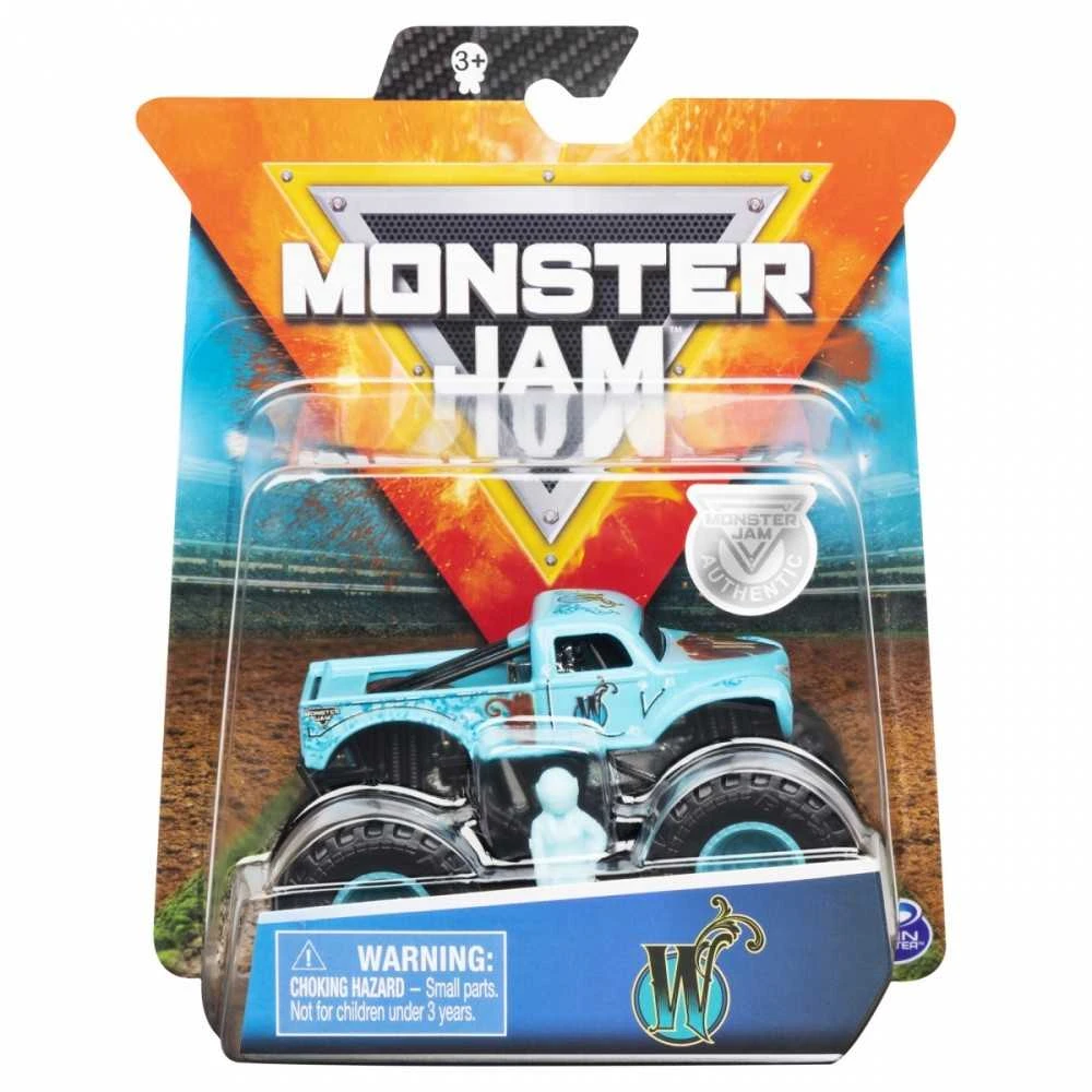 MONSTER JAM visureigis 1:64, 1 vnt.