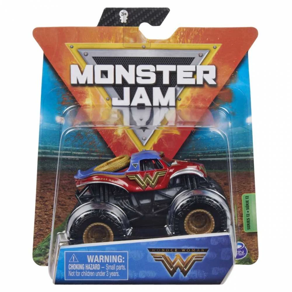MONSTER JAM visureigis 1:64, 1 vnt.