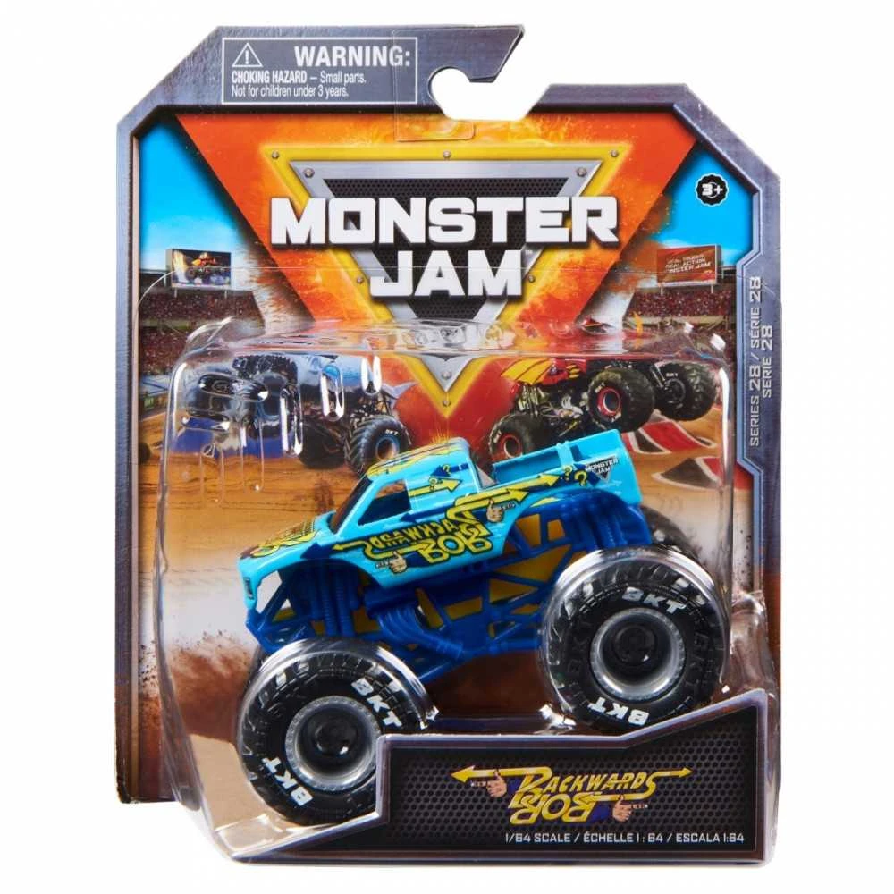 MONSTER JAM visureigis 1:64, 1 vnt.