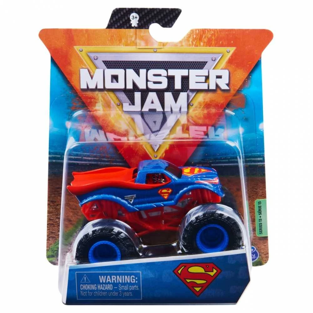 MONSTER JAM visureigis 1:64, 1 vnt.
