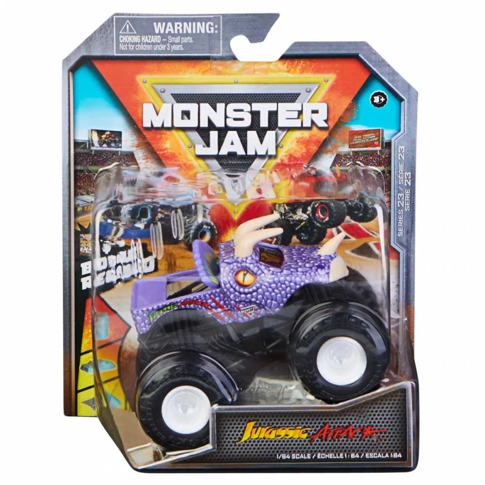 MONSTER JAM visureigis 1:64, 1 vnt.