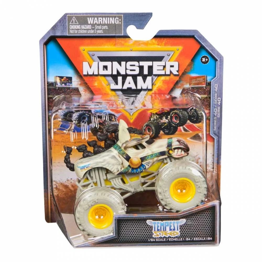 MONSTER JAM visureigis 1:64, 1 vnt.