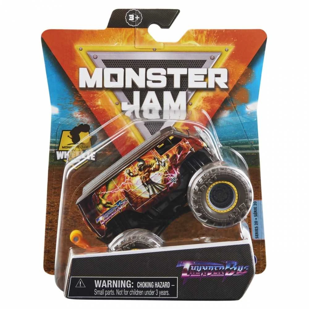 MONSTER JAM visureigis 1:64, 1 vnt.