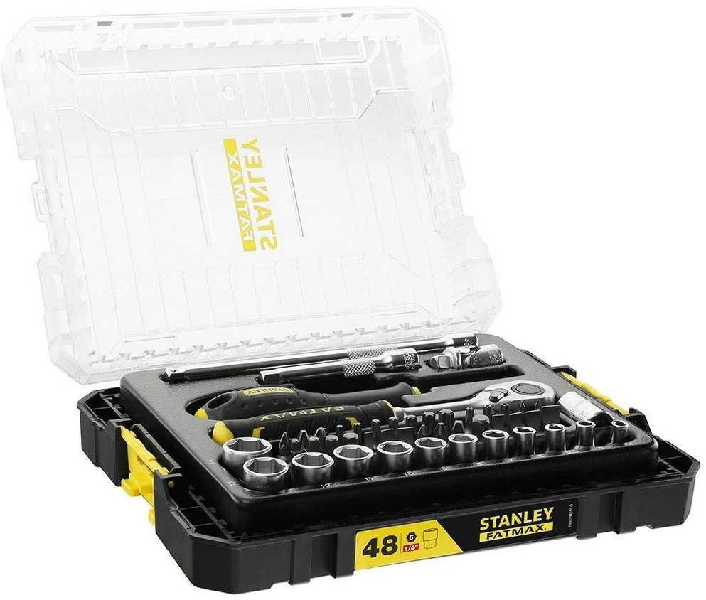 Įrankių komplektas Stanley FatMax M-STAK; 1/4''; 48 vnt.