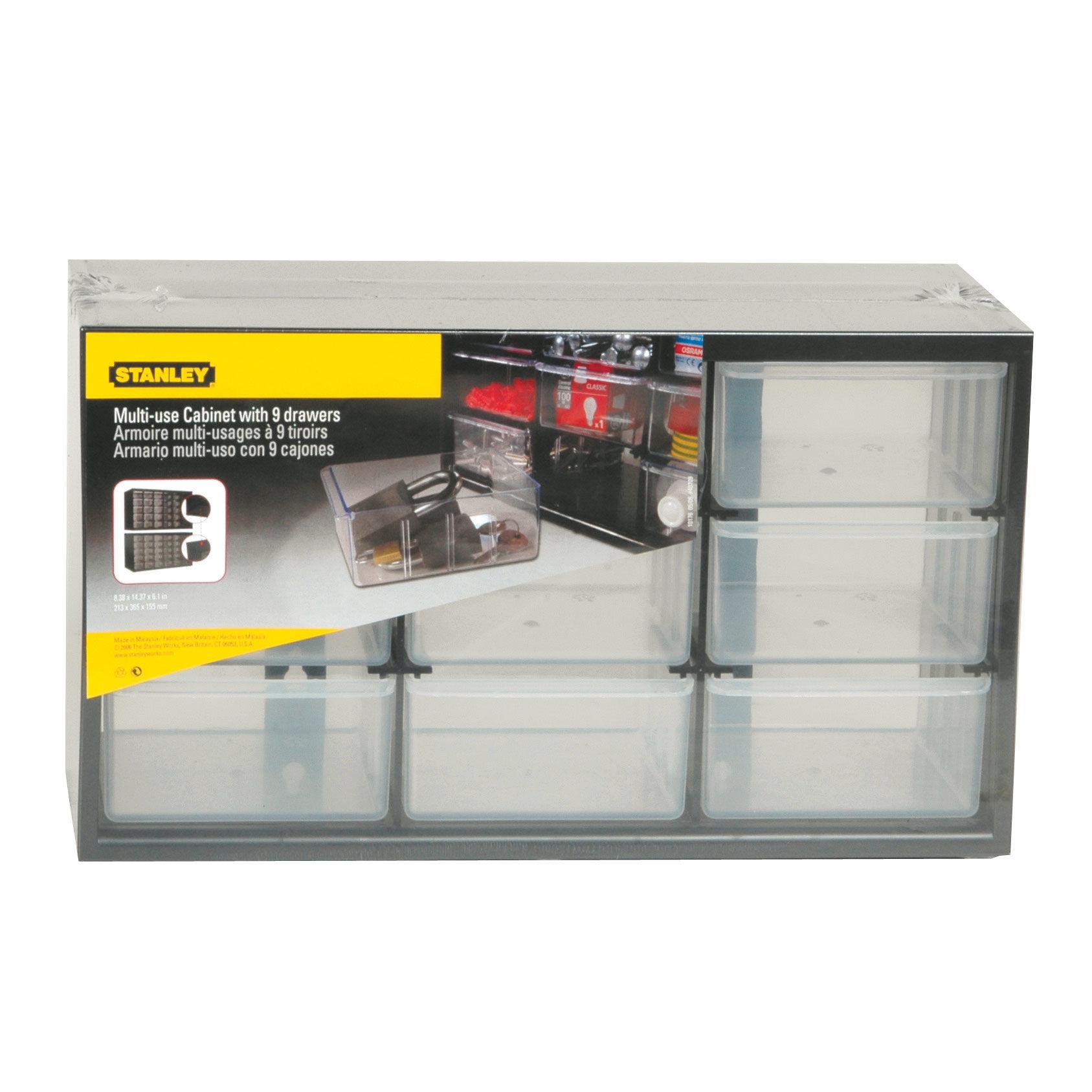 STANLEY ORGANIZATOR STOJĄCY 9 stalčiai