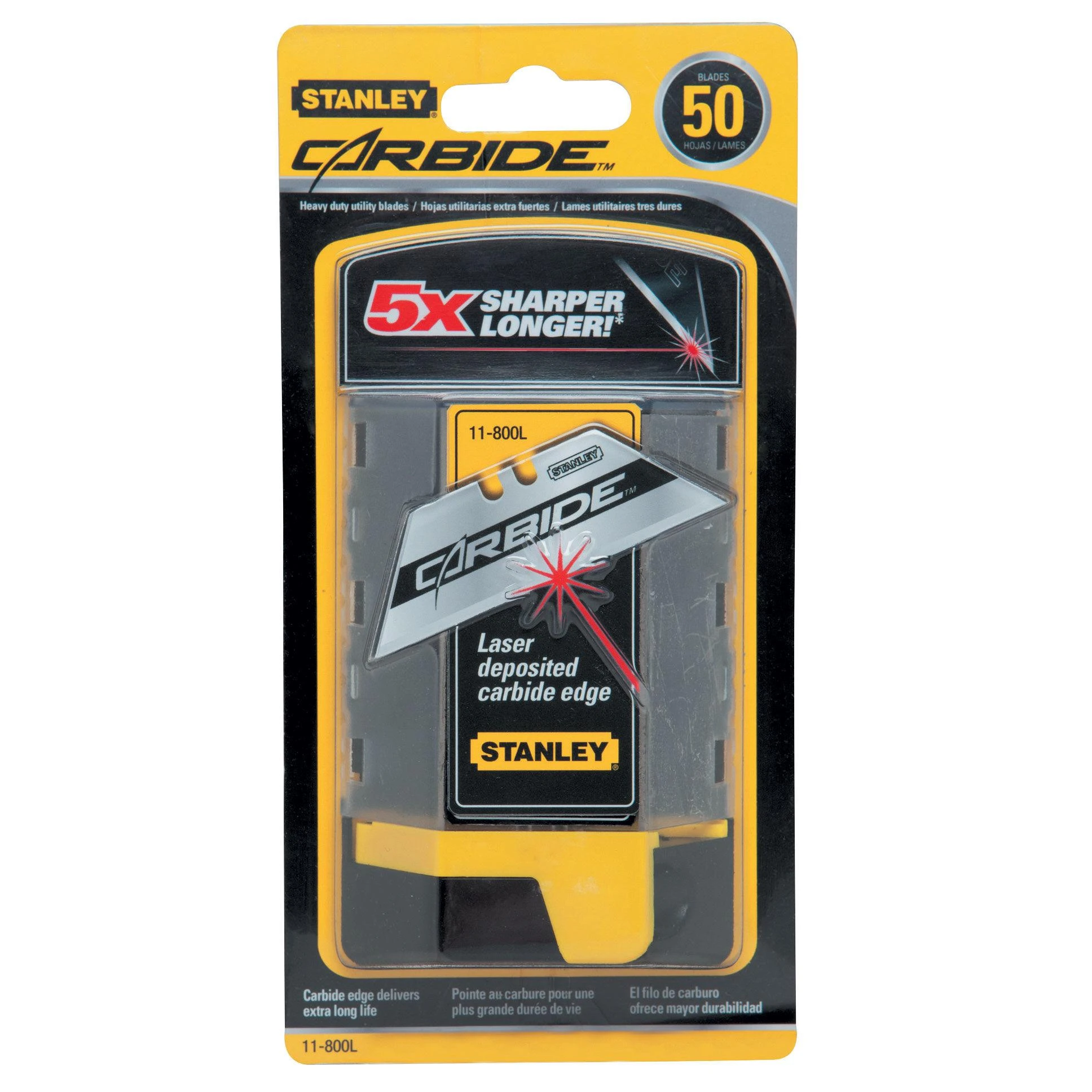 STANLEY OSTRZA TRAPEZOWE CARBIDE BLADE 5szt.