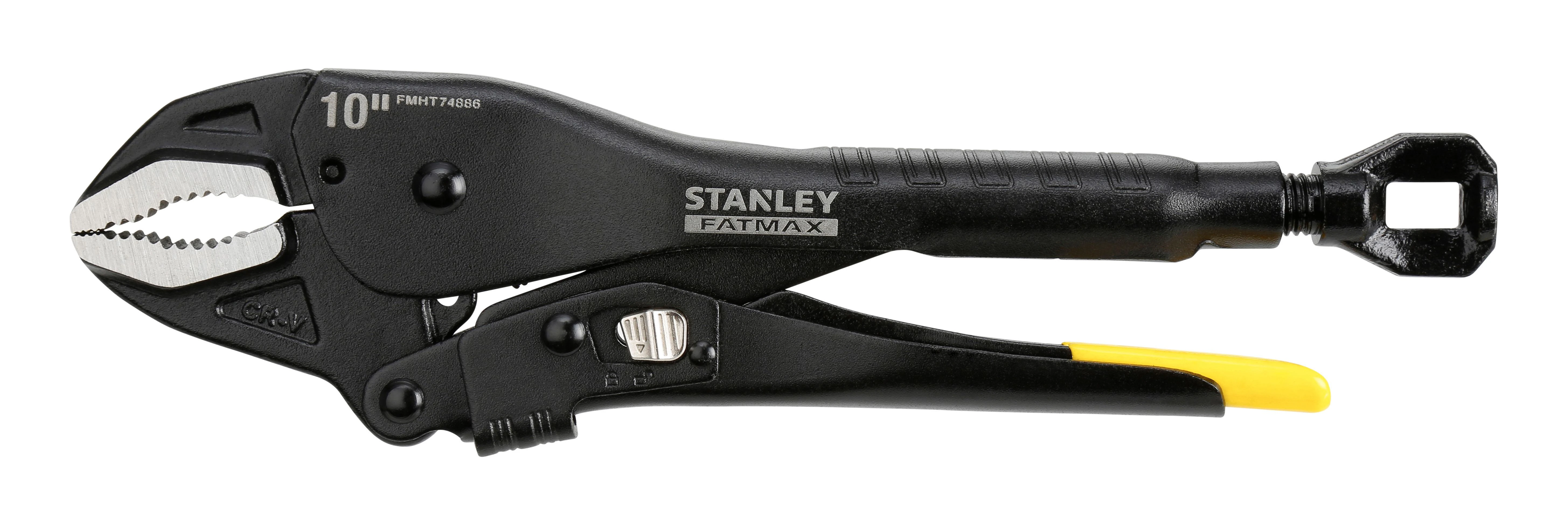 STANLEY SZCZYPCE ZACISKOWE MORSEA 250mm FATMAX SZCZĘKI ZAOKRĄGLONE