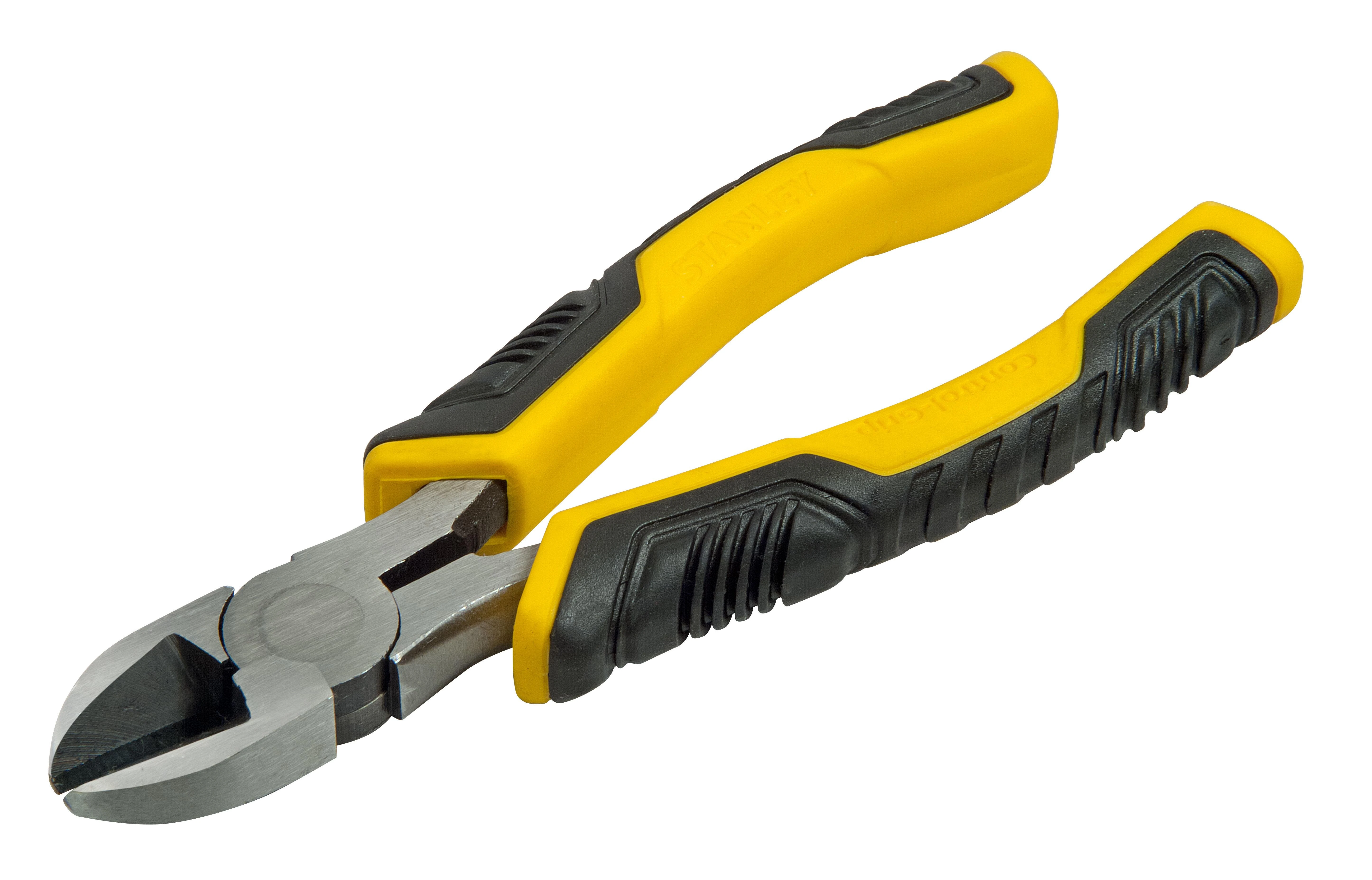 STANLEY CONTROL-GRIP šoninės replės 150mm