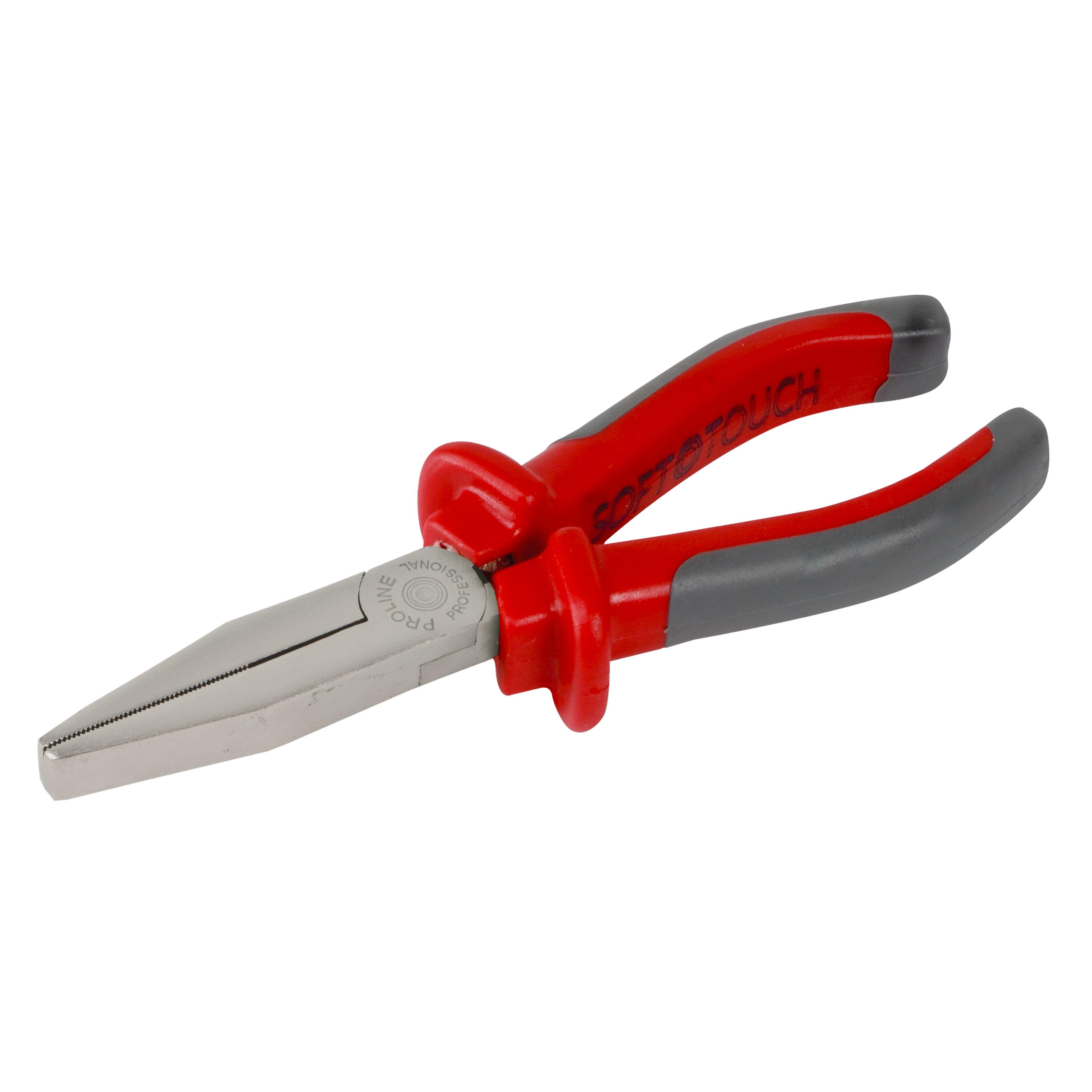 Szczypce Plokščiareplės replės 160 mm, profesionalios, „minkštos“ „Proline“