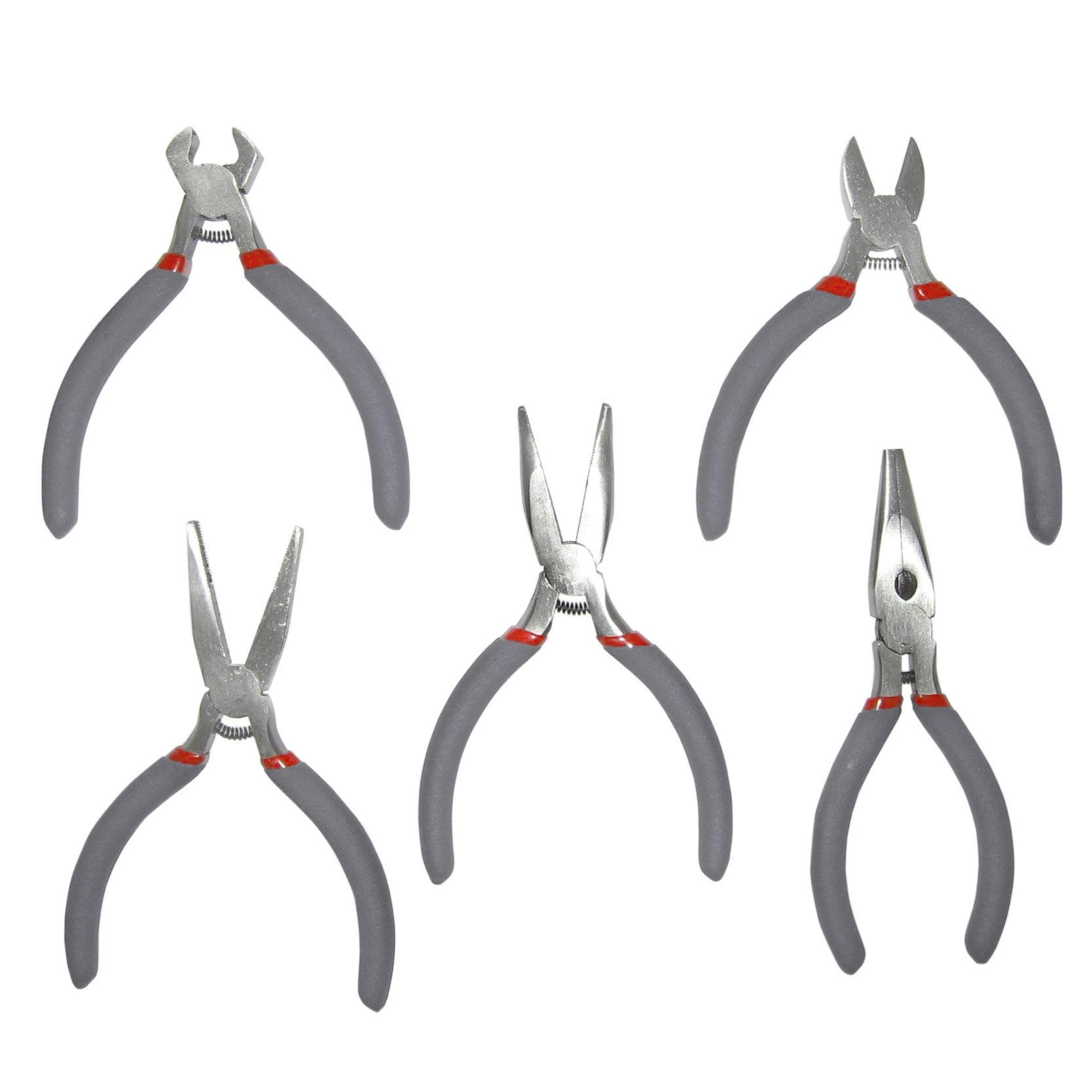 Szczypce Tikslios mikro replės 120 mm - 5 vnt. rinkinys, proline