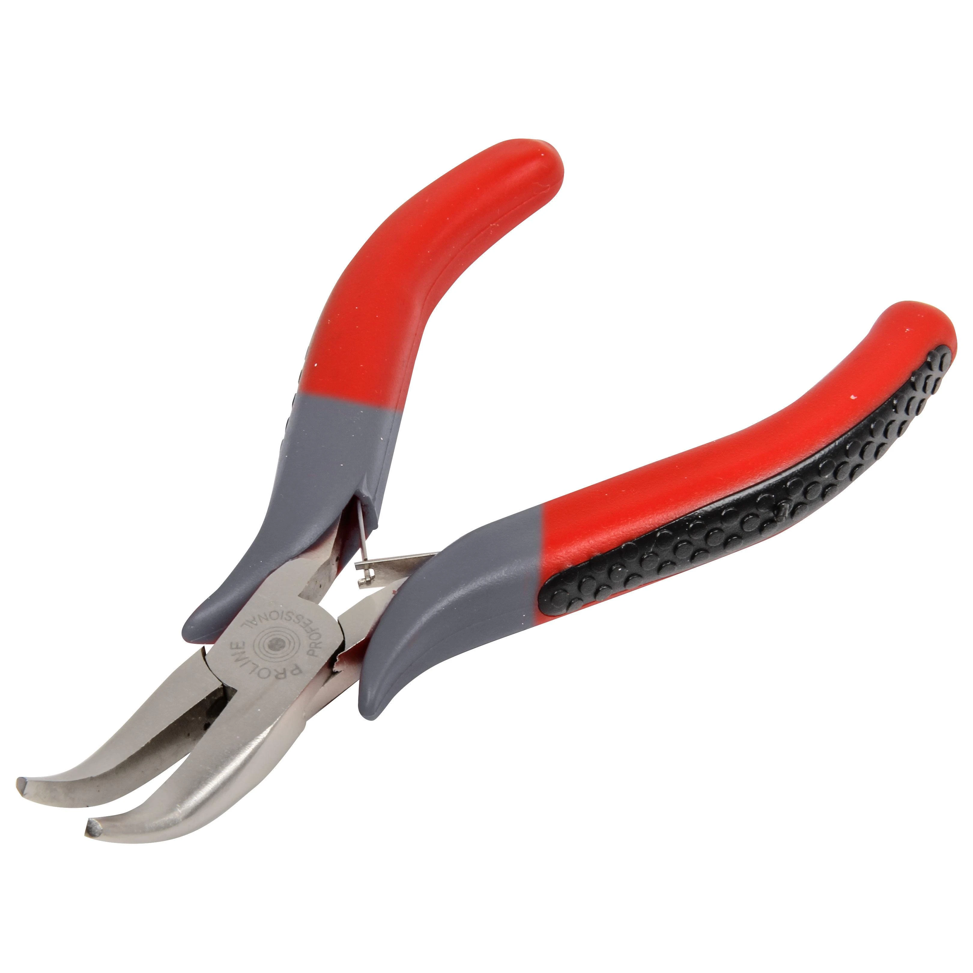Szczypce Lenktos replės 120 mm, profesionalios, „elektroninės“, 2 spalvų, proline