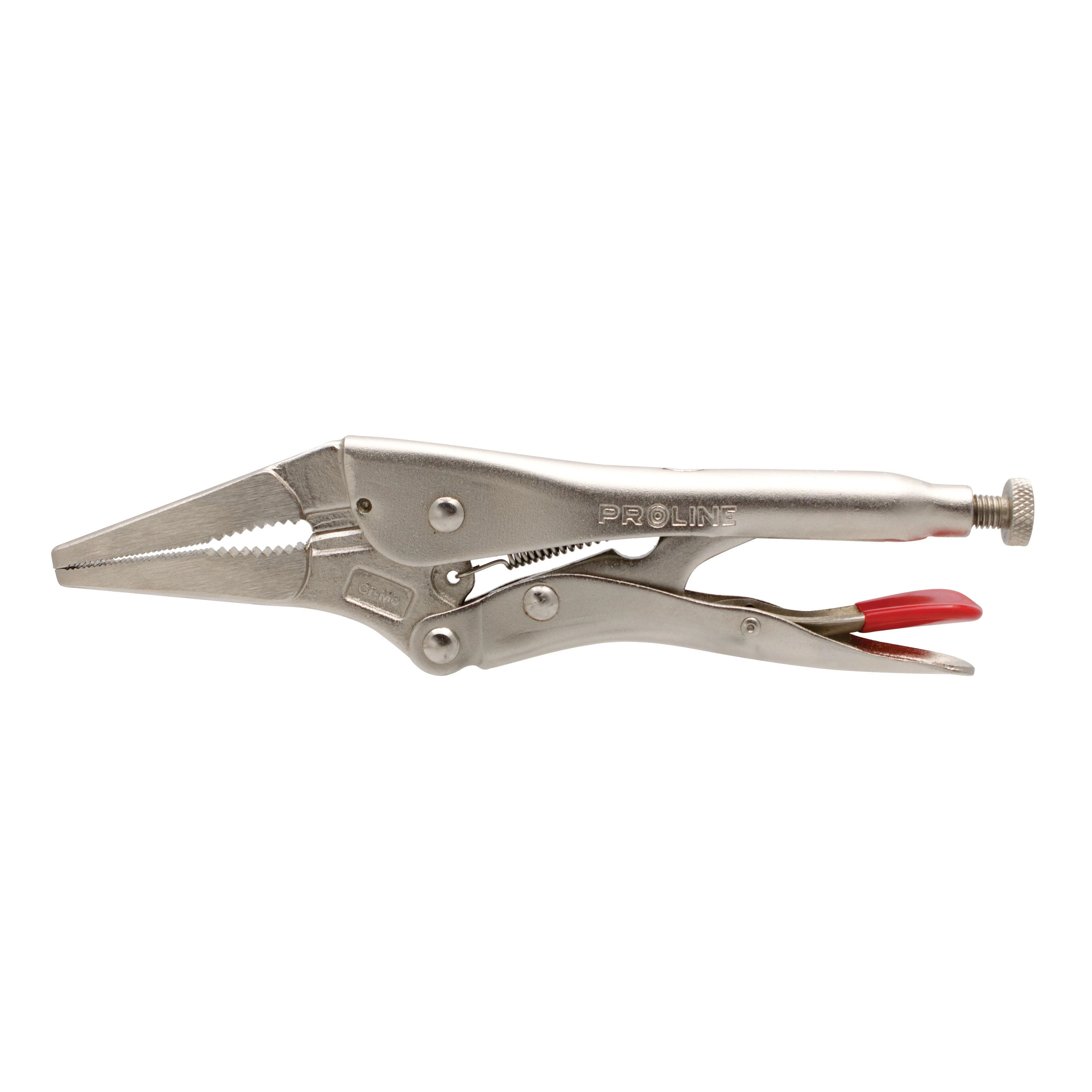 Szczypce Morzės tipo fiksavimo replės, prailgintos nasrai, 225 mm, proline