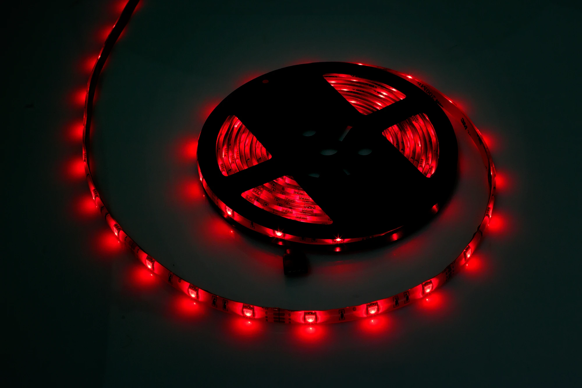 Rebel LED juosta 5m RGB (150x5050 SMD) - balta PCB