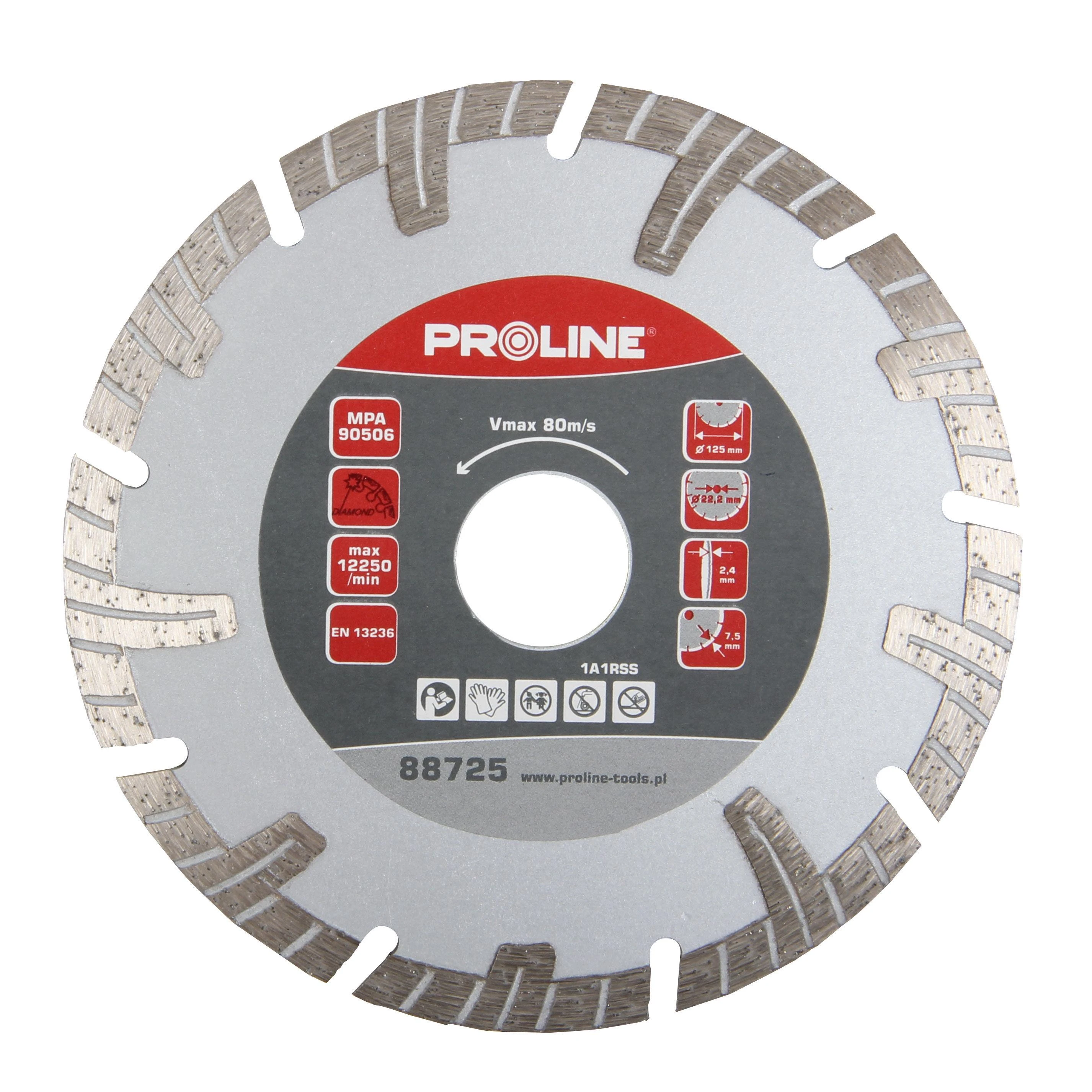 Tarcza Deimantinis diskas „Turbo-t“ (betonui) 180*22.2 proline