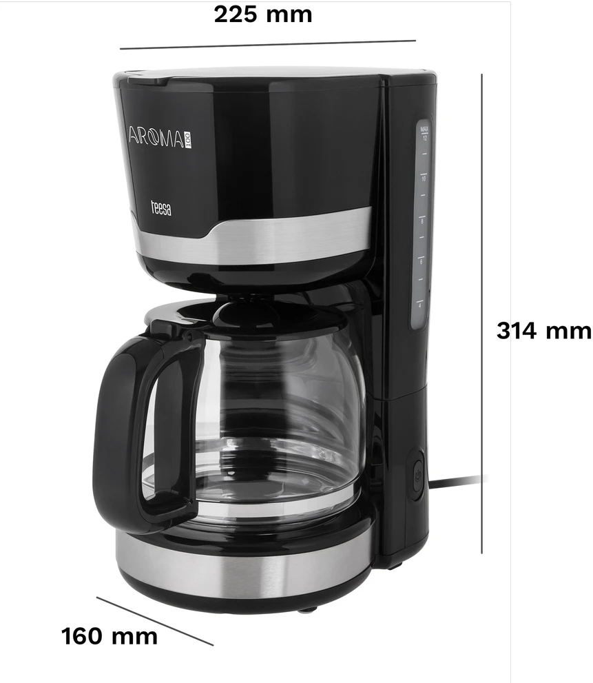 Teesa Filtruotas kavos aparatas 1.5L AROMA 100