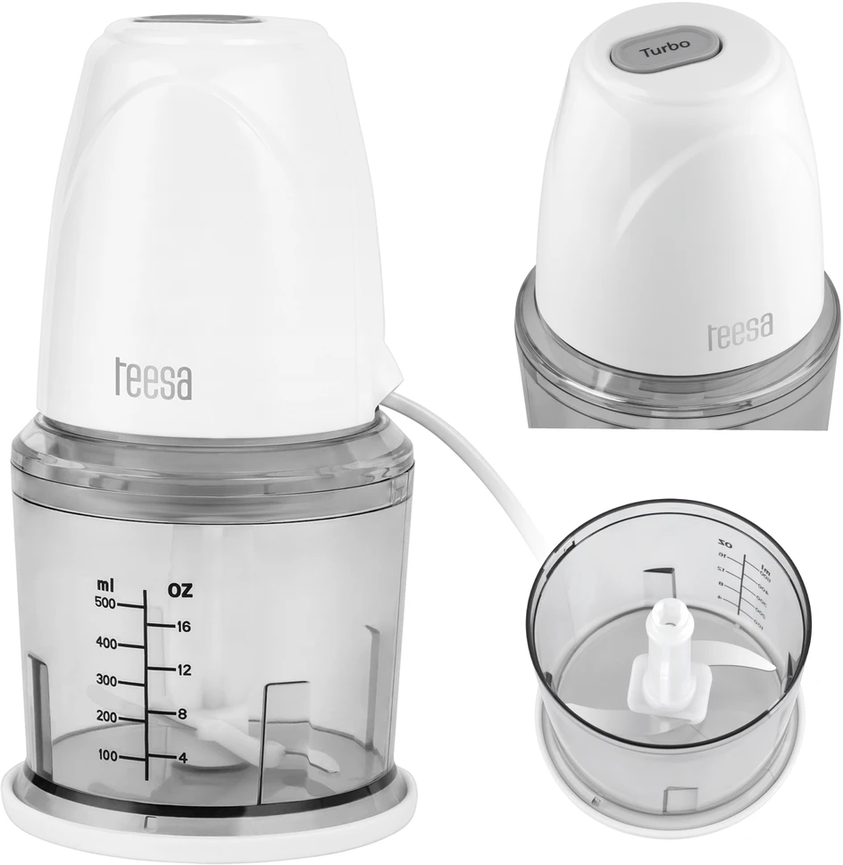 Teesa TSA3230 smulkintuvas, 260W, baltas