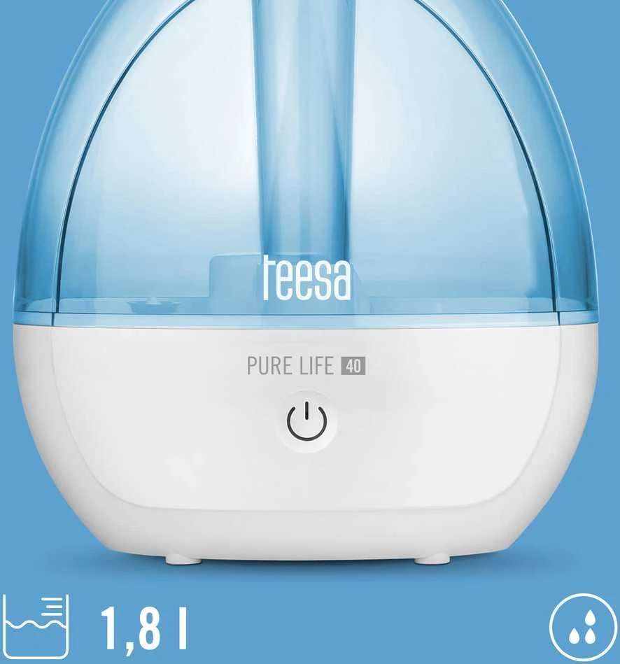 TEESA PURE LIFE 40 ultragarsinis oro drėkintuvas