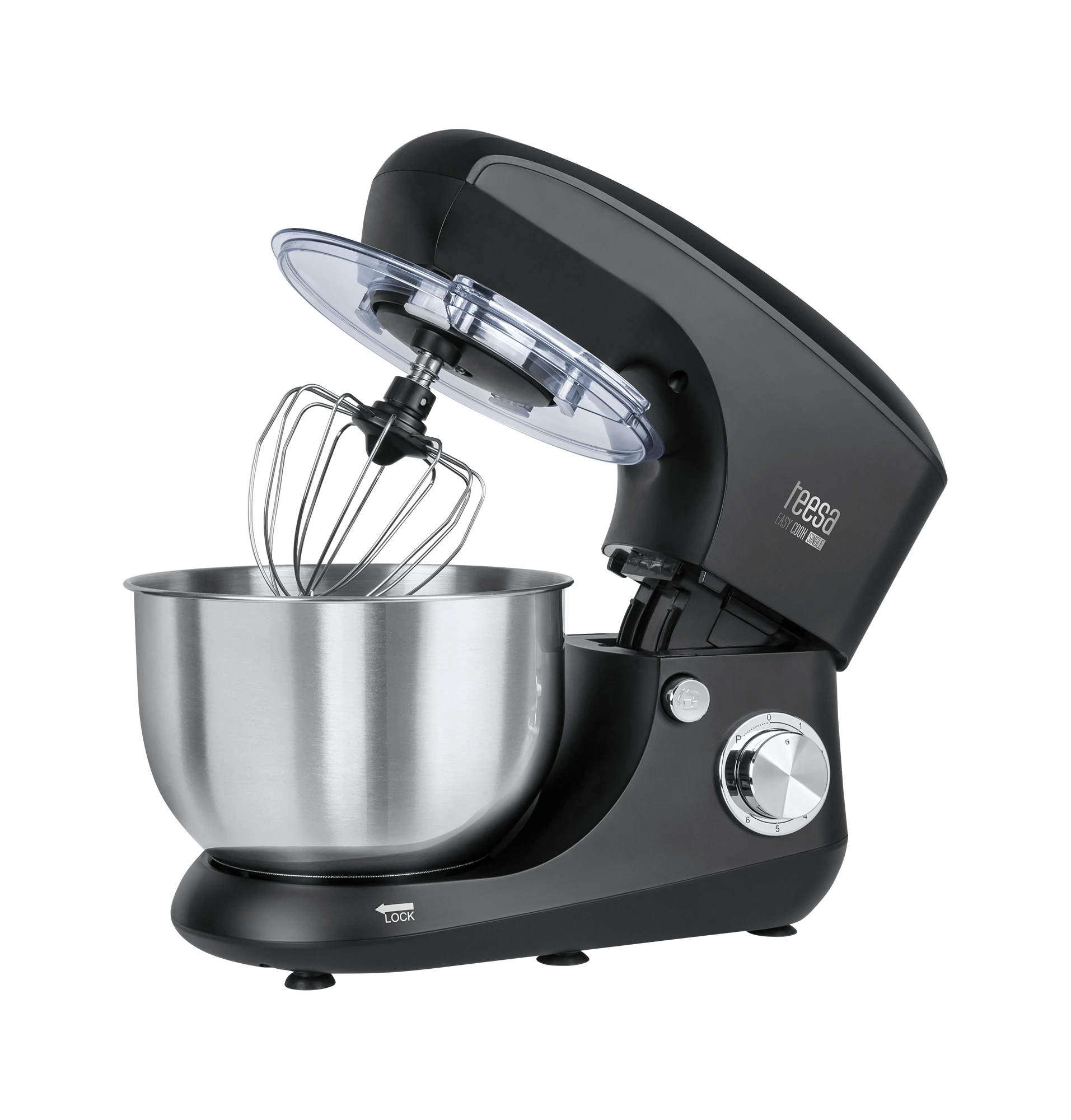 Virtuvinis kombainas Teesa Virtuvės kombainas EASY COOK SINGLE Juodas