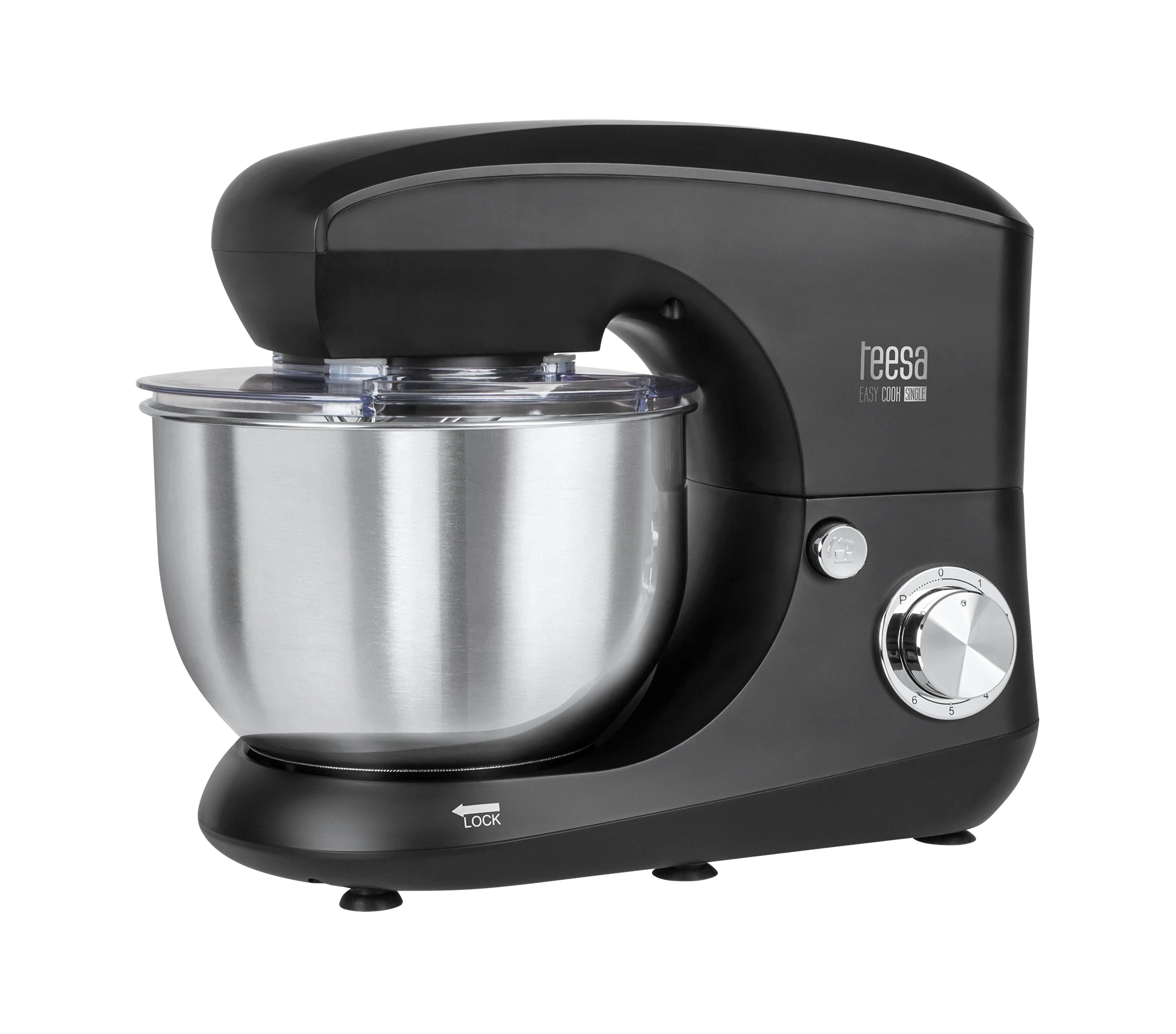 Virtuvinis kombainas Teesa Virtuvės kombainas EASY COOK SINGLE Juodas