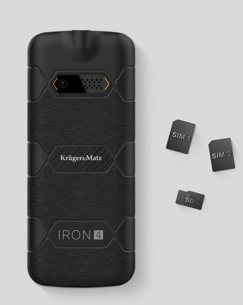 Kruger & Matz IRON 4 4G telefonas
