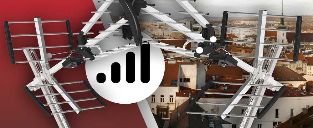 Retoo RTO antenos antžeminei televizijai DVBT2 stipri kryptinė lauko kombinuota MUX8 4K LTE ER1240
