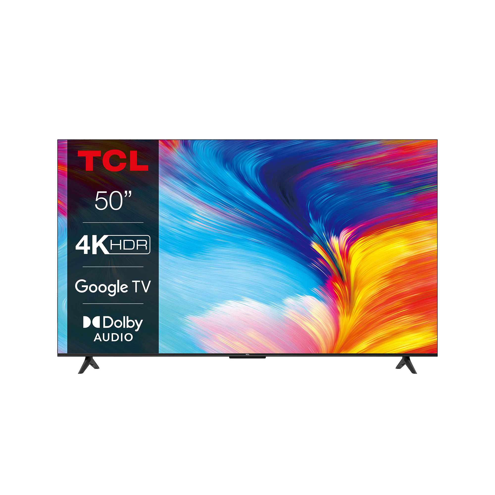 TCL 50 colių UHD televizorius „GoogleTV“ DVB-T2/C/S2 H.265 HEVC