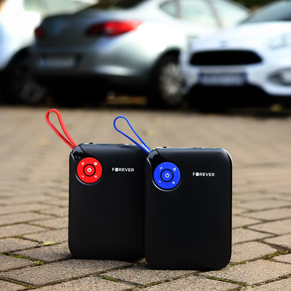 TelForceone Forever jump starter 4in1 JS-400 7200mAh juodas-red
