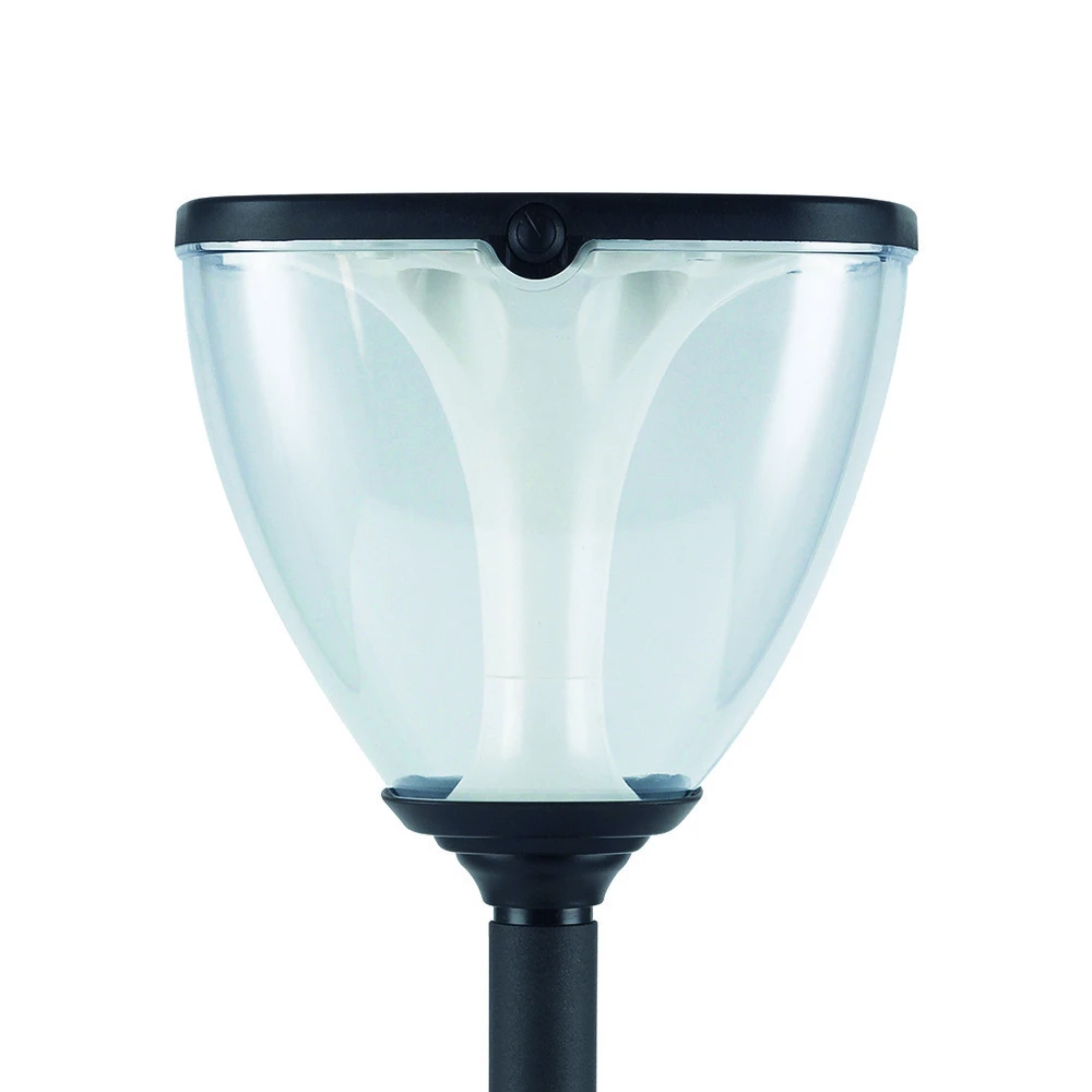 TelForceone SUNARI saulės lempa LED FLS-98 MODERN Post 3000K+6000K 2200mAh LiFePO4 + PIR Forever Light