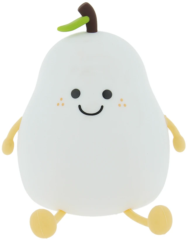 TelForceone LED naktinė lempa LUCKY PEAR FNL-02 daugiaspalvis silikonas Forever Light